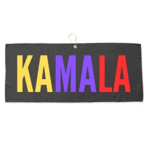 Kamala Harris 2024 For President Campaign Harris 2024 President Harris 2024 Large Microfiber Waffle Golf Towel