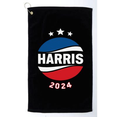 Kamala Harris 2024 Patriotic President Campaign Platinum Collection Golf Towel