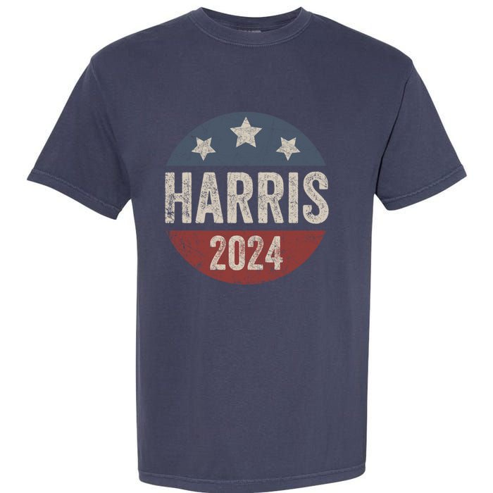 Kamala Harris 2024 For President Retro Kamala Harris 2024 For President Election Garment-Dyed Heavyweight T-Shirt