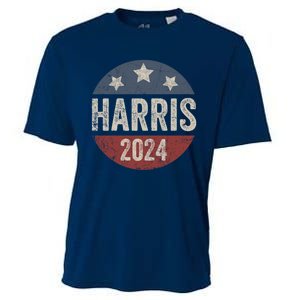 Kamala Harris 2024 For President Retro Kamala Harris 2024 For President Election Cooling Performance Crew T-Shirt