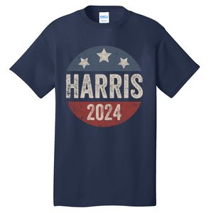 Kamala Harris 2024 For President Retro Kamala Harris 2024 For President Election Tall T-Shirt