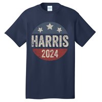 Kamala Harris 2024 For President Retro Kamala Harris 2024 For President Election Tall T-Shirt