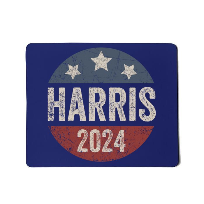 Kamala Harris 2024 For President Retro Kamala Harris 2024 For President Election Mousepad