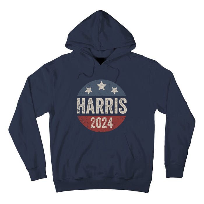 Kamala Harris 2024 For President Retro Kamala Harris 2024 For President Election Tall Hoodie