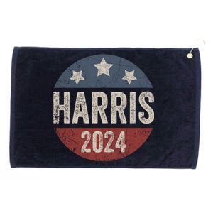 Kamala Harris 2024 For President Retro Kamala Harris 2024 For President Election Grommeted Golf Towel