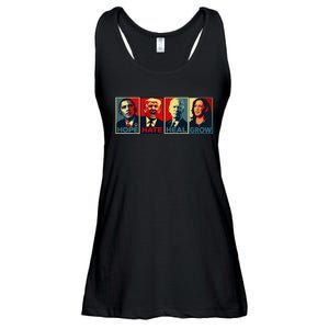 Kamala Harris 2024 V Neck Ladies Essential Flowy Tank