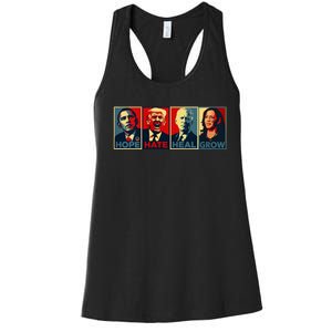 Kamala Harris 2024 V Neck Women's Racerback Tank