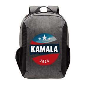 Kamala Harris 2024 Patriotic President Campaign Vector Backpack