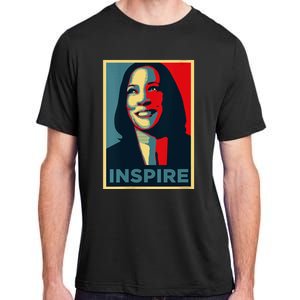 Kamala Harris 2024 V Neck Adult ChromaSoft Performance T-Shirt