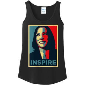 Kamala Harris 2024 V Neck Ladies Essential Tank