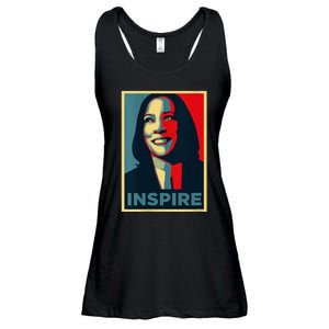 Kamala Harris 2024 V Neck Ladies Essential Flowy Tank