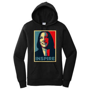 Kamala Harris 2024 V Neck Women's Pullover Hoodie