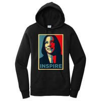 Kamala Harris 2024 V Neck Women's Pullover Hoodie