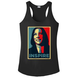 Kamala Harris 2024 V Neck Ladies PosiCharge Competitor Racerback Tank