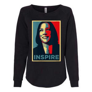 Kamala Harris 2024 V Neck Womens California Wash Sweatshirt