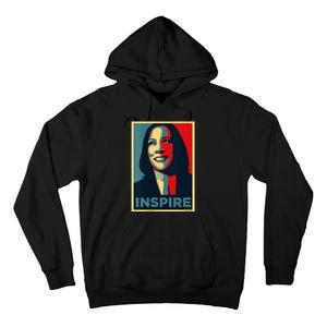 Kamala Harris 2024 V Neck Tall Hoodie