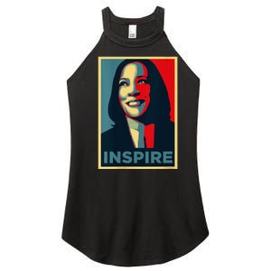 Kamala Harris 2024 V Neck Women's Perfect Tri Rocker Tank