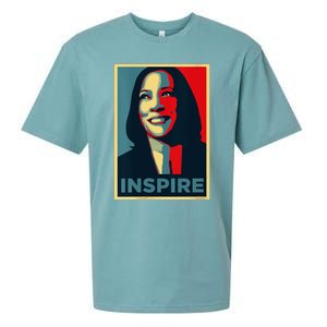 Kamala Harris 2024 V Neck Sueded Cloud Jersey T-Shirt