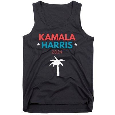 Kamala Harris 2024 Us Election Coconut Funny Meme Design Tank Top