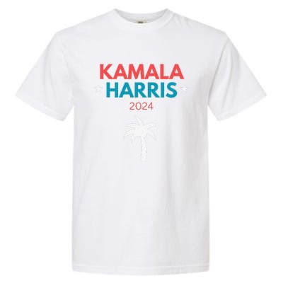 Kamala Harris 2024 Us Election Coconut Funny Meme Design Garment-Dyed Heavyweight T-Shirt