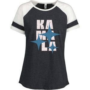 Kamala Harris 2024 President American Kamala Harris 2024 For President Election Enza Ladies Jersey Colorblock Tee