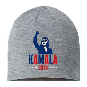 Kamala Harris 2024 Presidential Campaign Patriotic Stance Sustainable Beanie