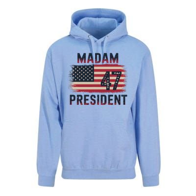 Kamala Harris 2024 Madam President Kamala 47 Usa Unisex Surf Hoodie