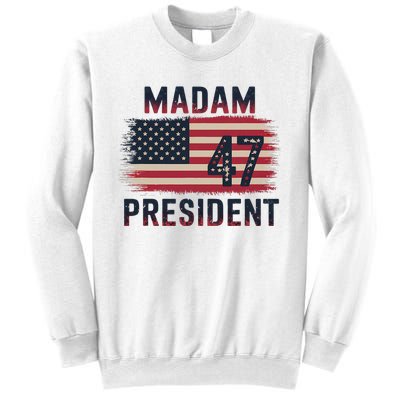 Kamala Harris 2024 Madam President Kamala 47 Usa Sweatshirt