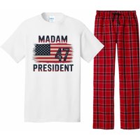 Kamala Harris 2024 Madam President Kamala 47 Usa Pajama Set