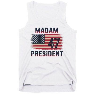 Kamala Harris 2024 Madam President Kamala 47 Usa Tank Top