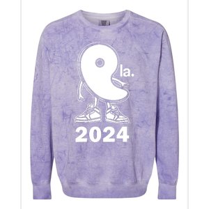 Kamala Harris 2024 For President Kamala Harris 2024 Colorblast Crewneck Sweatshirt