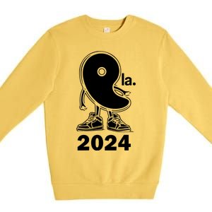 Kamala Harris 2024 For President Kamala Harris 2024 Premium Crewneck Sweatshirt