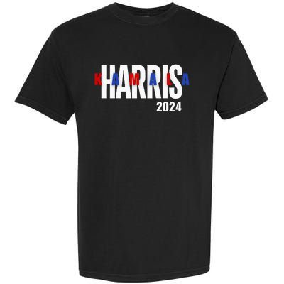 Kamala Harris 2024 Presidential Campaign Typography Graphic Garment-Dyed Heavyweight T-Shirt