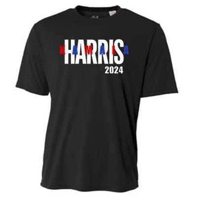 Kamala Harris 2024 Presidential Campaign Typography Graphic Cooling Performance Crew T-Shirt