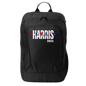 Kamala Harris 2024 Presidential Campaign Typography Graphic City Backpack