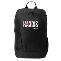 Kamala Harris 2024 Presidential Campaign Typography Graphic City Backpack