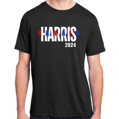 Kamala Harris 2024 Presidential Campaign Typography Graphic Adult ChromaSoft Performance T-Shirt