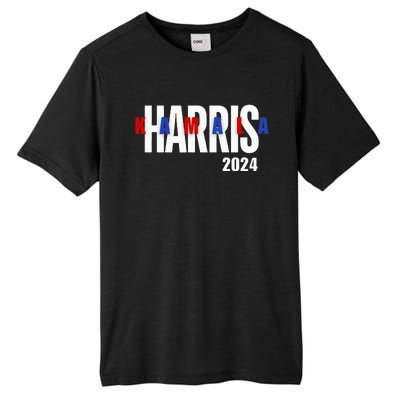 Kamala Harris 2024 Presidential Campaign Typography Graphic Tall Fusion ChromaSoft Performance T-Shirt