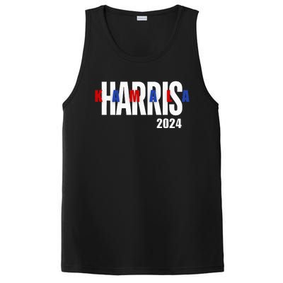 Kamala Harris 2024 Presidential Campaign Typography Graphic PosiCharge Competitor Tank