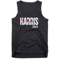 Kamala Harris 2024 Presidential Campaign Typography Graphic Tank Top