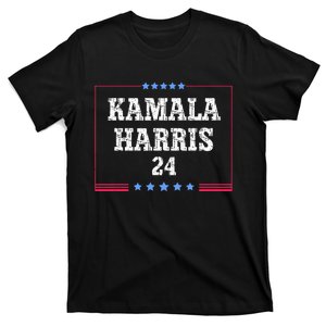 Kamala Harris 2024 Presidential Election Campaign Retro T-Shirt