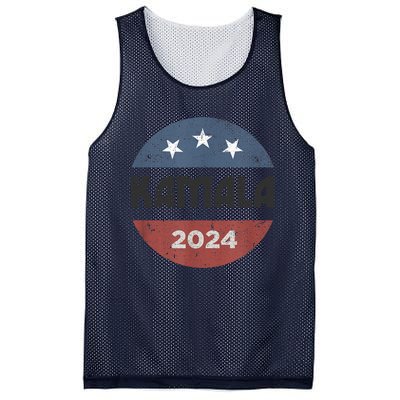 Kamala Harris 2024 Retro Vintage Election President 2024 Mesh Reversible Basketball Jersey Tank