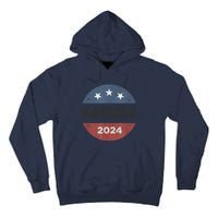 Kamala Harris 2024 Retro Vintage Election President 2024 Tall Hoodie