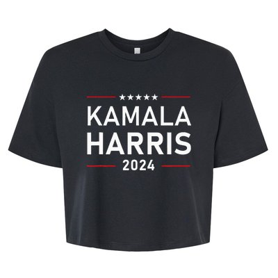 Kamala Harris 2024 Presidential Election Campaign Bella+Canvas Jersey Crop Tee