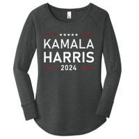 Kamala Harris 2024 Presidential Election Campaign Women's Perfect Tri Tunic Long Sleeve Shirt