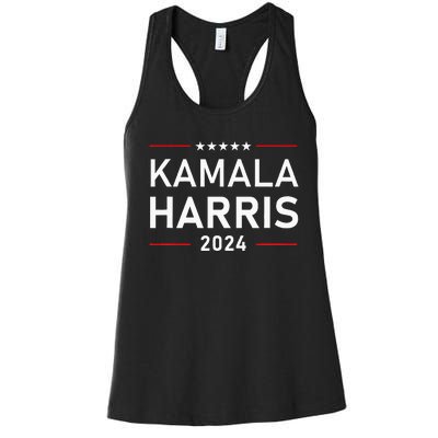 Kamala Harris 2024 Presidential Election Campaign Women's Racerback Tank