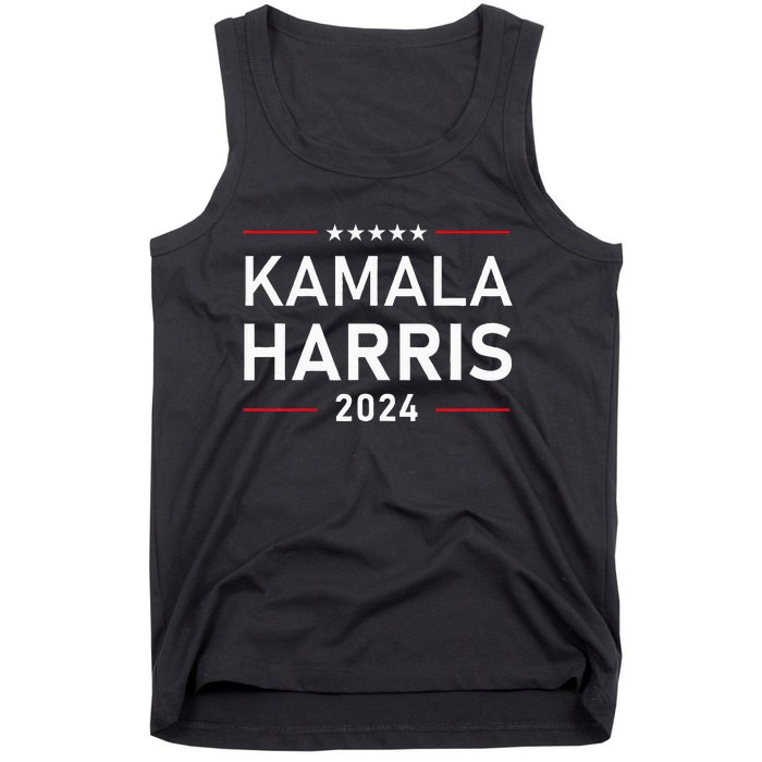 Kamala Harris 2024 Presidential Election Campaign Tank Top