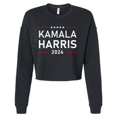 Kamala Harris 2024 Presidential Election Campaign Cropped Pullover Crew