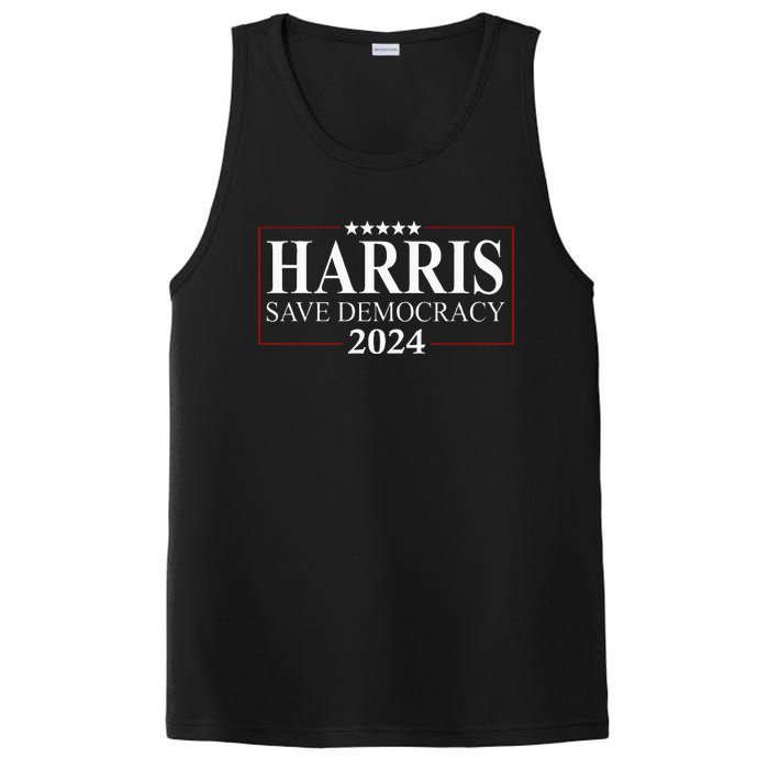 Kamala Harris 2024 Save Our Democracy Vote For President PosiCharge Competitor Tank