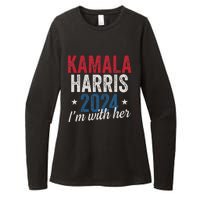 Kamala Harris 2024 Support IM With Her Kamala Harris 2024 Womens CVC Long Sleeve Shirt